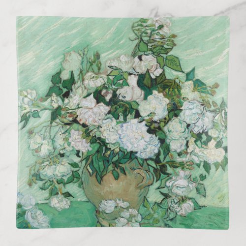 Vincent van Gogh _ Roses Trinket Tray