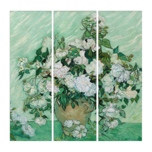 Vincent van Gogh - Roses Triptych