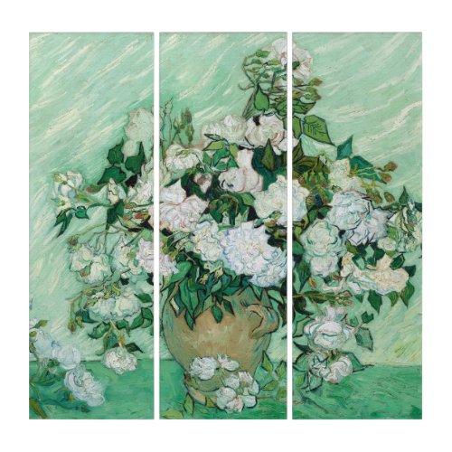 Vincent van Gogh _ Roses Triptych