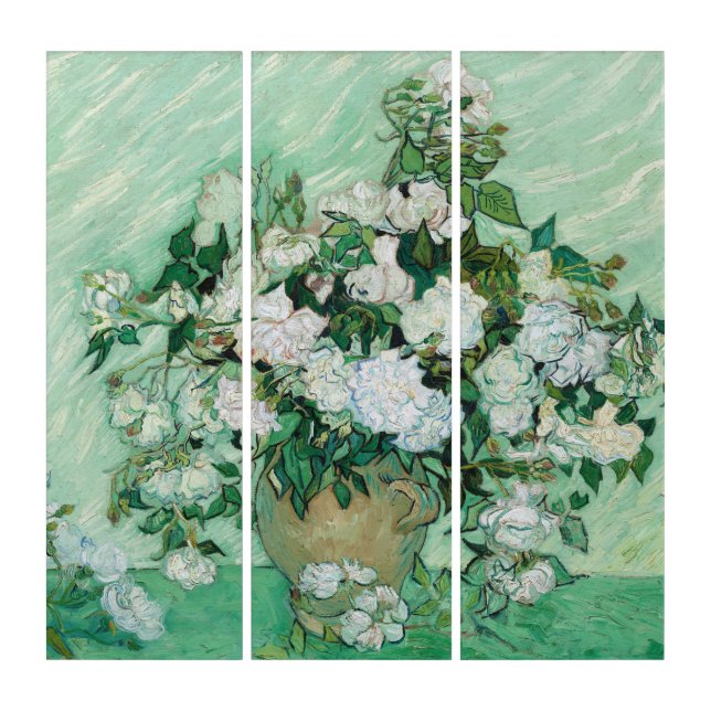 Vincent van Gogh - Roses Triptych (Front)