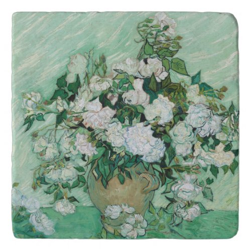 Vincent van Gogh _ Roses Trivet