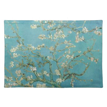 Vincent Van Gogh’s Almond Blossoms Cloth Placemat by ThinxShop at Zazzle