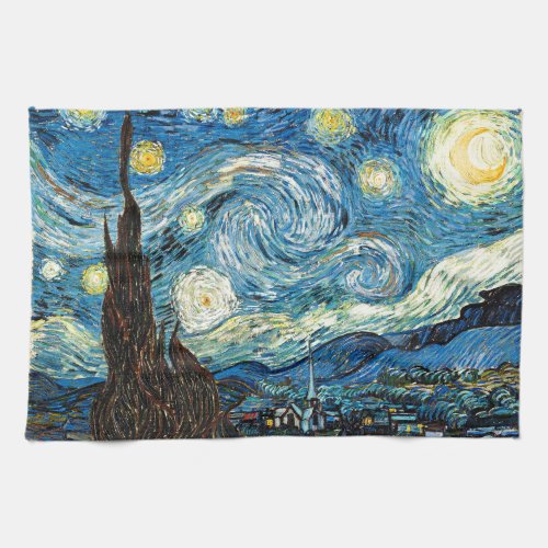 Vincent Van Goghs Starry Night Towel