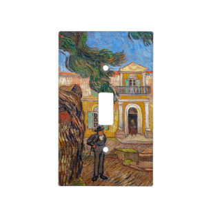 Vincent Van Gogh - Saint-Paul Asylum in Saint-Remy Light Switch Cover