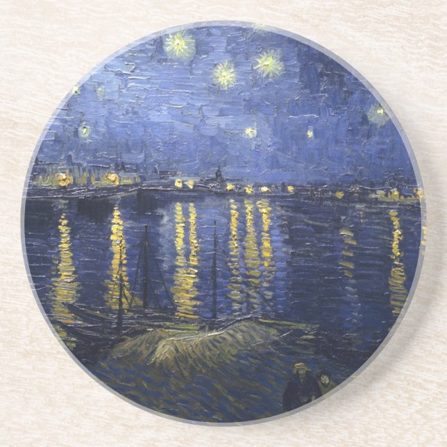 Vincent van Gogh Sandstone Coaster (Front)
