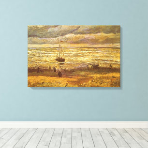 Vincent van Gogh - Sea at Scheveningen Canvas Print