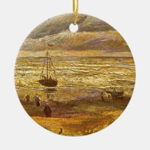 Vincent van Gogh - Sea at Scheveningen Ceramic Ornament