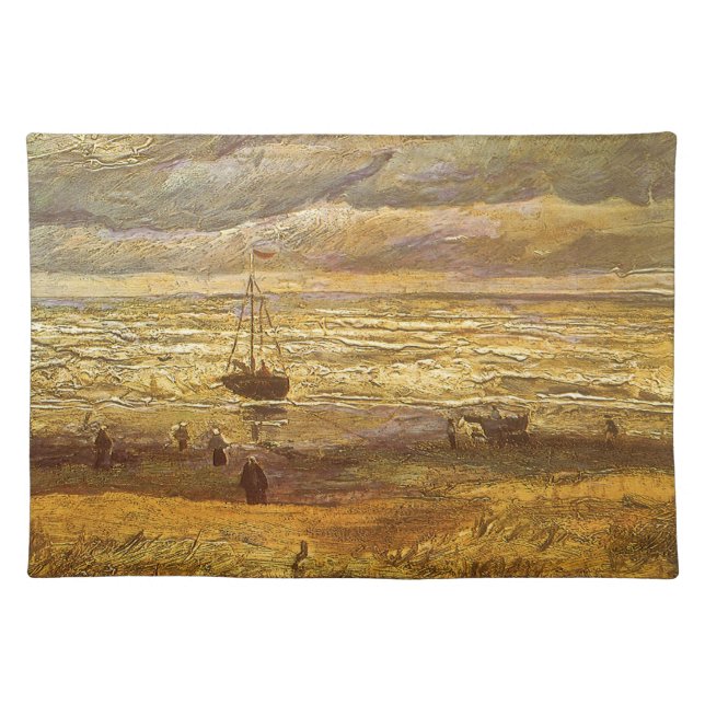 Vincent van Gogh - Sea at Scheveningen Cloth Placemat (Front)