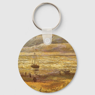 Vincent van Gogh - Sea at Scheveningen Keychain