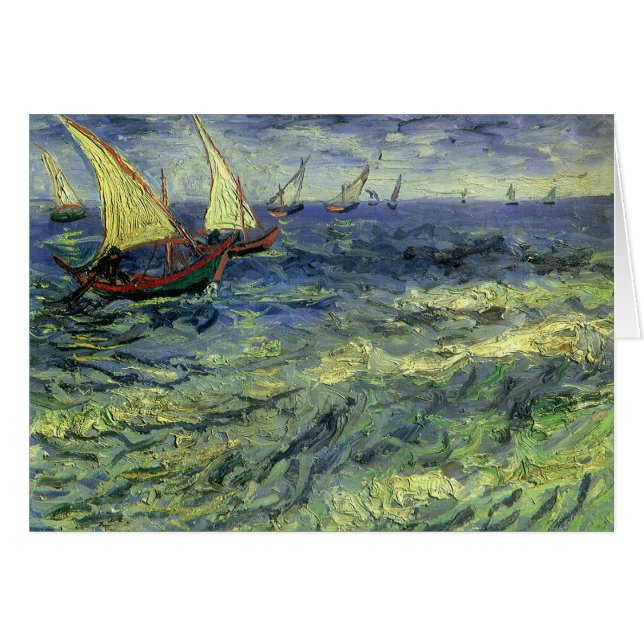 Vincent van Gogh - Seascape at Saintes Maries (Front Horizontal)