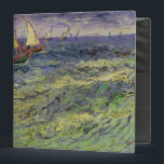 Vincent van Gogh | Seascape at Saintes-Maries 3 Ring Binder<br><div class="desc">Seascape at Saintes-Maries | by Vincent van Gogh | Art Location: Pushkin Museum,  Moscow,  Russia | Dutch Artist | Image Collection Number: BAL37543</div>