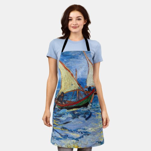 Vincent van Gogh _ Seascape at Saintes_Maries Apron