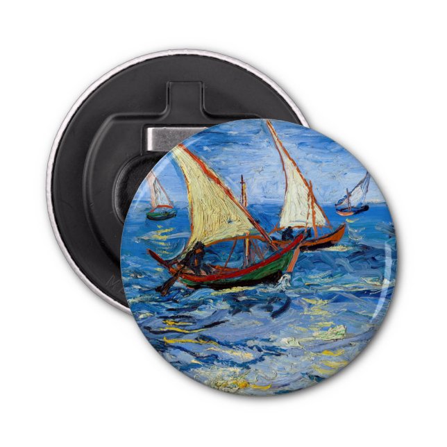 Vincent van Gogh - Seascape at Saintes-Maries Bottle Opener (Front)