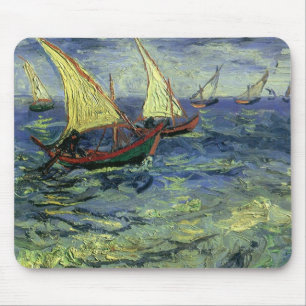 Vincent van Gogh - Seascape at Saintes Maries Mouse Pad