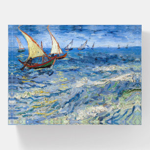 Vincent van Gogh - Seascape at Saintes-Maries Paperweight
