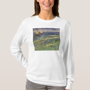 Vincent van Gogh   Seascape at Saintes-Maries T-Shirt