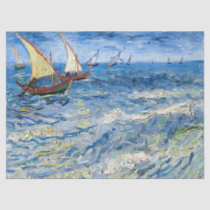 Vincent van Gogh - Seascape at Saintes-Maries Tissue Paper