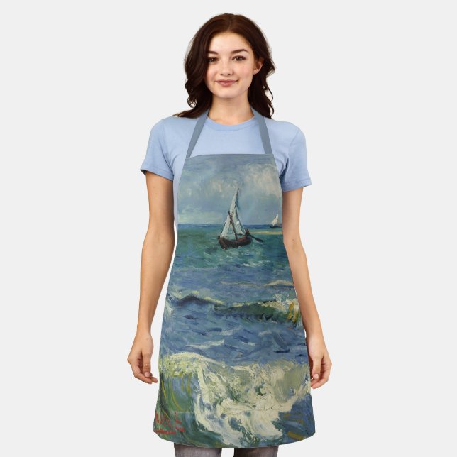 Vincent van Gogh - Seascape Near Saintes Maries Apron (Worn)