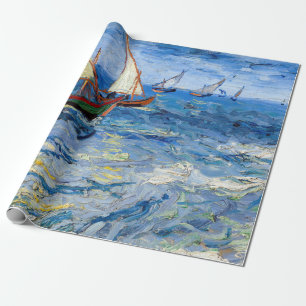 Vincent van Gogh - Seascape near Saintes-Maries Wrapping Paper