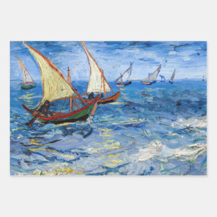 Vincent van Gogh - Seascape near Saintes-Maries Wrapping Paper Sheets