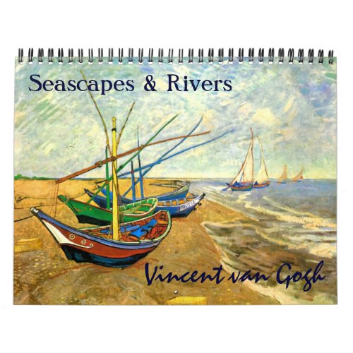 Vincent van Gogh Seascapes  Rivers Calendar