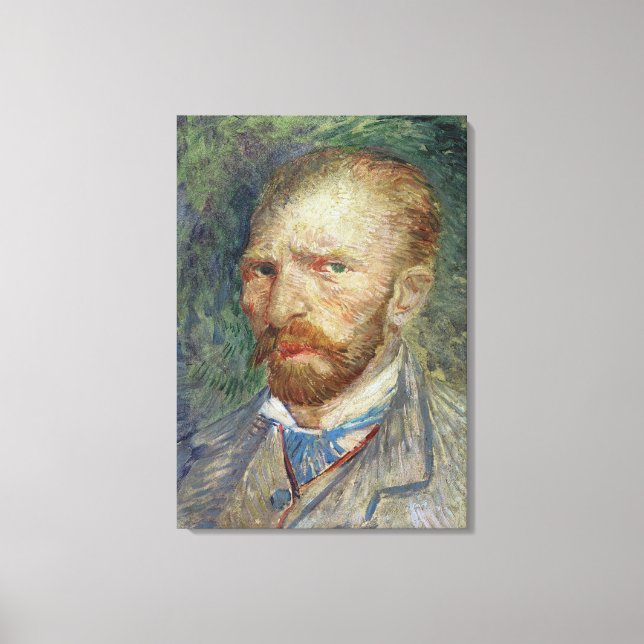 Vincent van Gogh | Self Portrait, 1887 Canvas Print (Front)