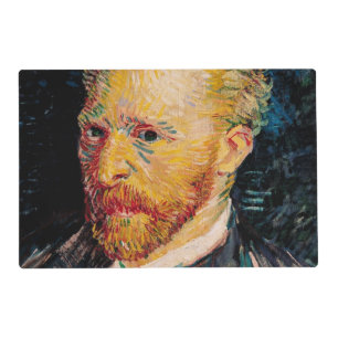 Vincent van Gogh   Self Portrait, 1887 Placemat