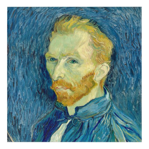 Vincent Van Gogh Self Portrait 1889 Acrylic Print