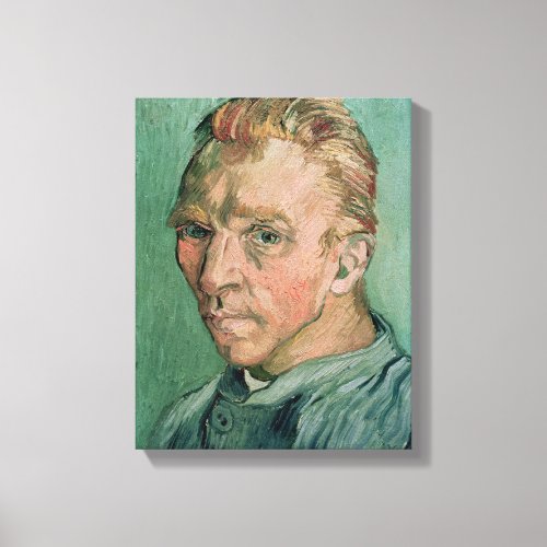 Vincent van Gogh  Self Portrait 1889 Canvas Print