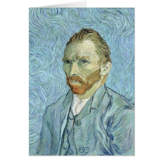 Vincent van Gogh | Self Portrait, 1889 Cards (Front)