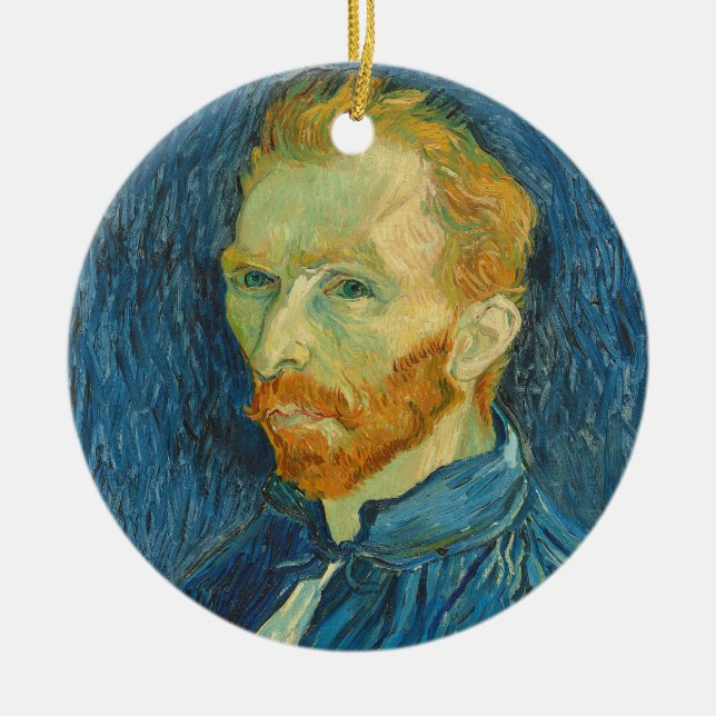 Vincent van Gogh | Self Portrait, 1889 Ceramic Ornament (Front)