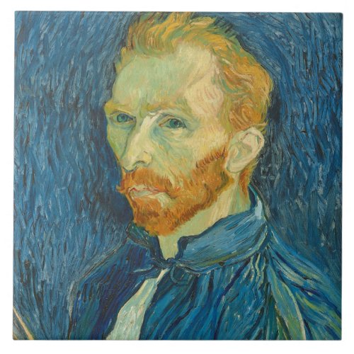 Vincent van Gogh  Self Portrait 1889 Ceramic Tile