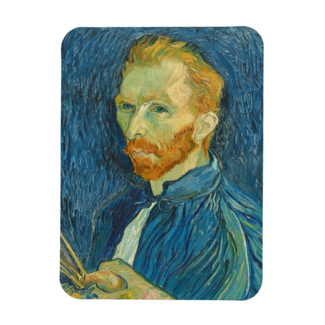 Vincent van Gogh | Self Portrait, 1889 Magnet (Vertical)