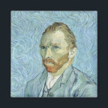 Vincent van Gogh | Self Portrait, 1889 Magnet<br><div class="desc">Self portrait,  1889 | by Vincent van Gogh | Art Location: Musee d'Orsay,  Paris,  France | Dutch Artist | Image Collection Number: XIR32212</div>