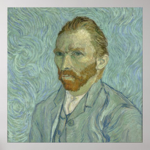 Vincent Van Gogh Self-Portrait 1889 Poster