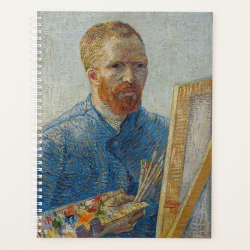 Vincent Van Gogh _ Self Portrait  as a Painter Planner