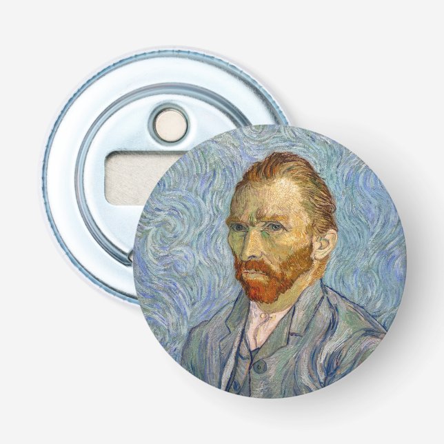 Vincent Van Gogh - Self-Portrait Bottle Opener (Front)