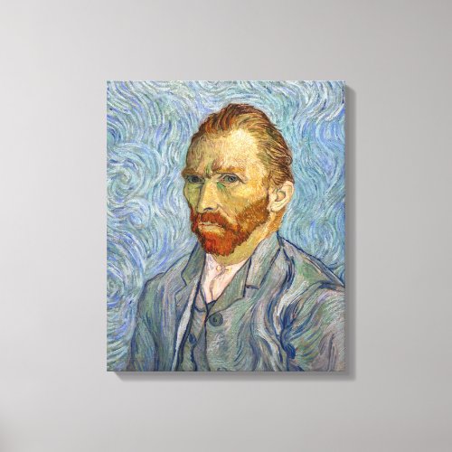 Vincent Van Gogh _ Self_Portrait Canvas Print
