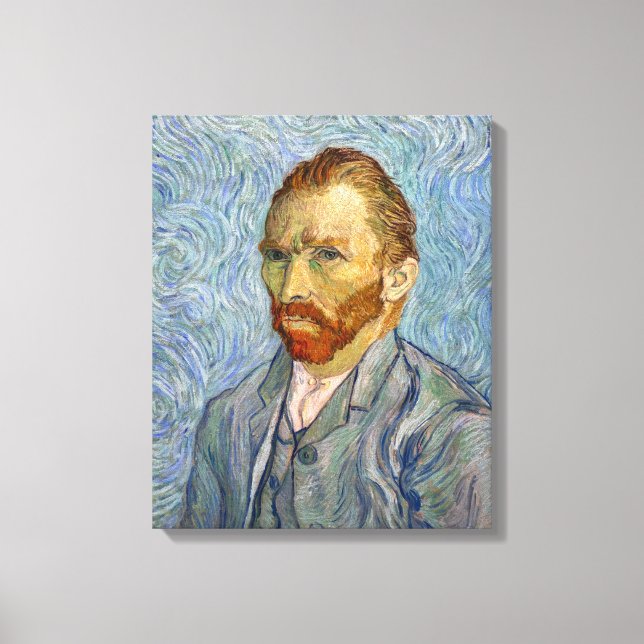 Vincent Van Gogh - Self-Portrait Canvas Print (Front)