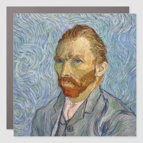Vincent Van Gogh _ Self_Portrait Car Magnet