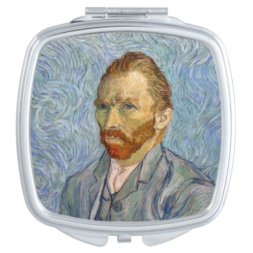 Vincent Van Gogh _ Self_Portrait Compact Mirror