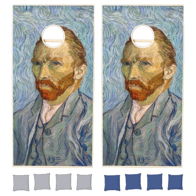 Vincent Van Gogh - Self-Portrait Cornhole Set (Set)