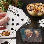 Vincent Van Gogh Self Portrait Family Poker Game Poker Cards<br><div class="desc">Custom, art lovers family Bicycle poker playing cards game deck, featuring an intricate detailed colorful self-portrait vintage oil painting on artist's board, by Vincent van Gogh. A unique, fun Bicycle playing cards, that have been a staple at game tables since 1885. Makes a great gift, for birthday, fathers day, mothers...</div>