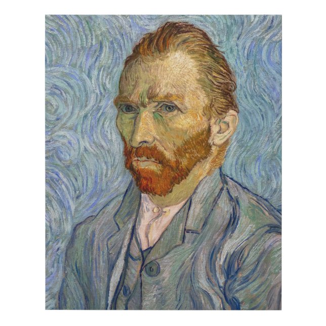 Vincent Van Gogh - Self-Portrait Faux Canvas Print (Front)