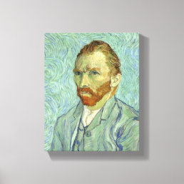 Vincent Van Gogh Self Portrait Fine Art Painting Canvas Print