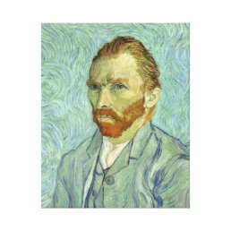 Vincent Van Gogh Self Portrait Fine Art Painting Canvas Print