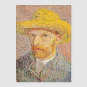 Vincent Van Gogh Self Portrait impressionist paint (Front)