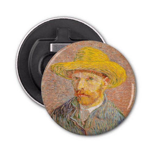 Vincent Van Gogh Self Portrait impressionist paint Bottle Opener