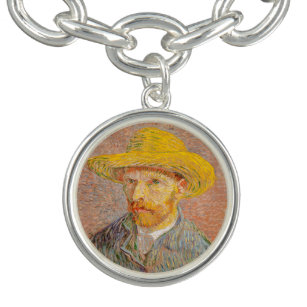 Vincent Van Gogh Self Portrait impressionist paint Bracelet