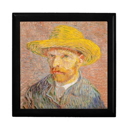 Vincent Van Gogh Self Portrait impressionist paint Gift Box